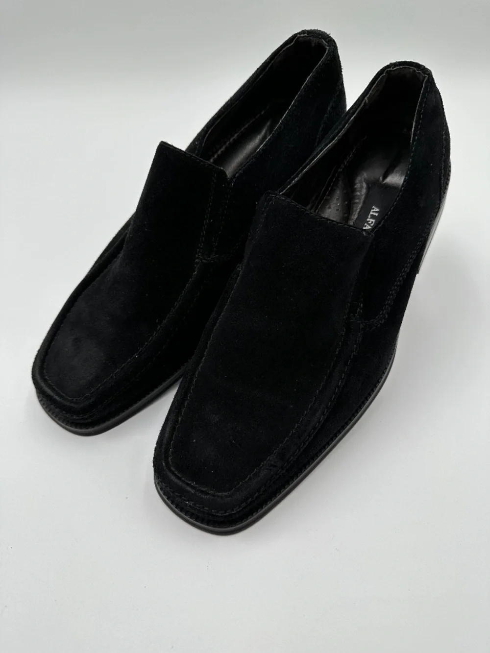 Black Suede Alfani Dress Shoes